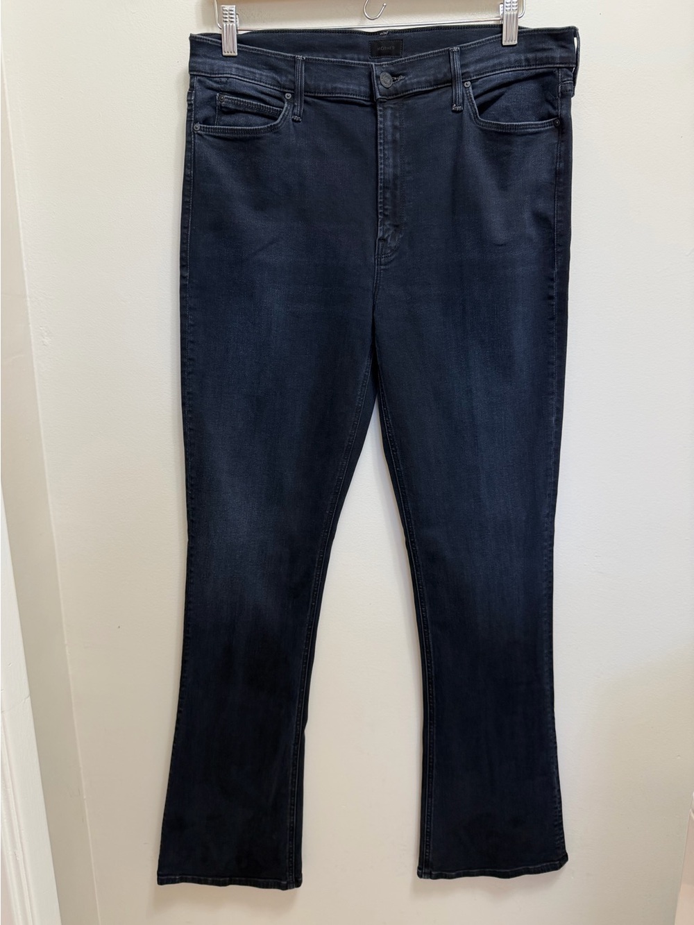 MOTHER The Runaway Denim Jean High Rise in Night in Venice Black Size 34 - Picture 3 of 11